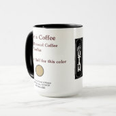 Salle de l'Utah d'hôtel - tasse de recette du café (Devant gauche)