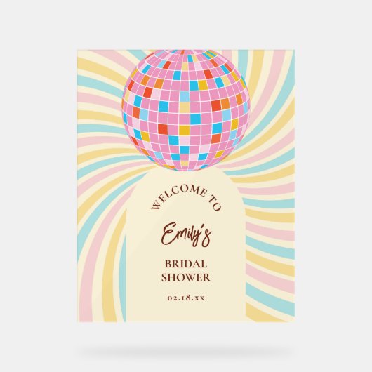 Salle de Réception de Mariage Boule à Facettes Ros (Recto)