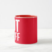 SALLE DE VALENTINE CHAUD STUFF FUNNY CAFÉ MUG (Centre)