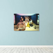 Salle de verrouillage Satyr sur toile enveloppée (Insitu (Plancher de Bois))