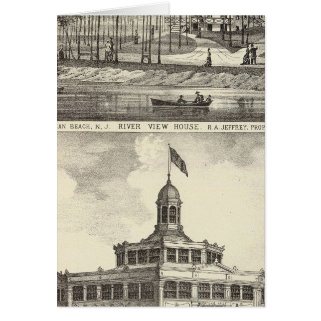 Salle éducative, Asbury Park et River View House (Devant)