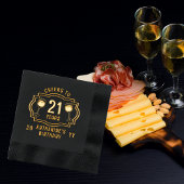 Salles de vin à 21 ans Anniversaire Nom