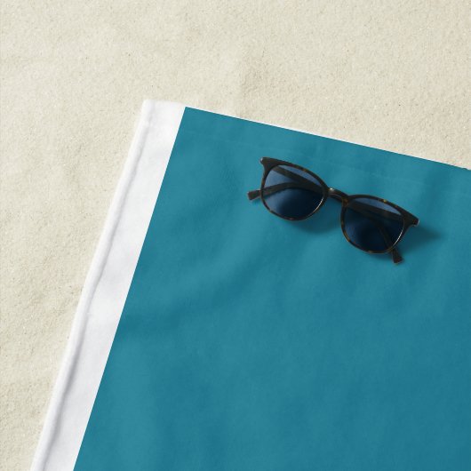 Salles Serviette de plage de sable blanc (En situation)