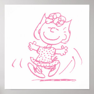 Sally Brown Dancing Poster