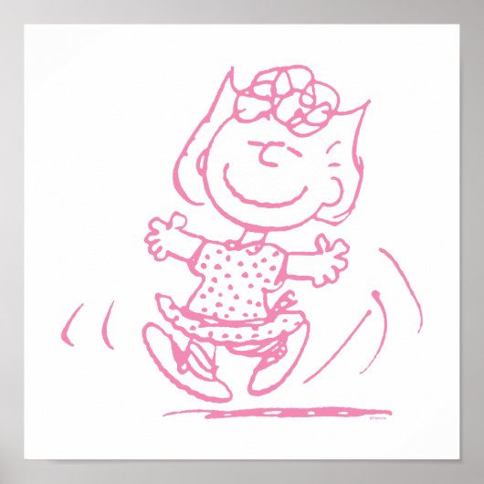 Sally Brown Dancing Poster (Voorkant)