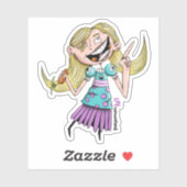 Sally Ranchingson Sticker (Vel)