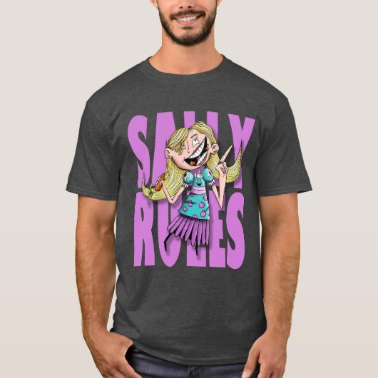 "Sally Rules !" T-shirts (Devant)