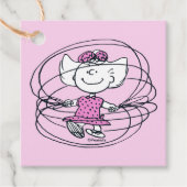 Sally Spelling sprinkphoek Bedankjes Labels (Voorkant)