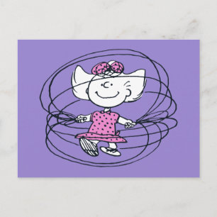 Sally Spelling sprinkphoek Briefkaart