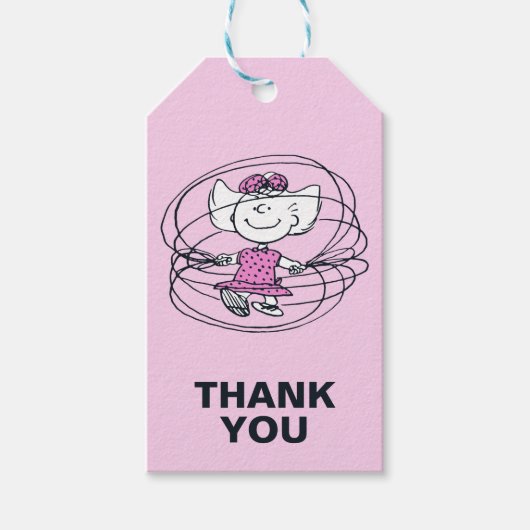 Sally Spelling sprinkphoek Cadeaulabel (Voorkant)