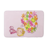 Sally Thinking of Flowers Badmat (Voorkant)