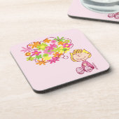 Sally Thinking of Flowers Bier Onderzetter (Linkerzijde)