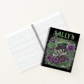Sally's Deademadt Nightshade Journal - Gothic Flor (Intérieur)