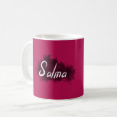 Salma - votre nom sur la tasse - le meilleur (Devant gauche)