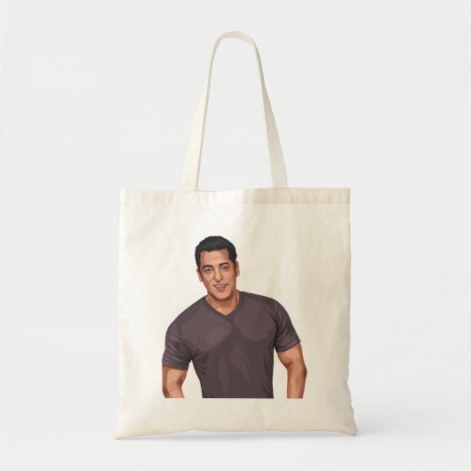 Salman Khan Canvas tas (Voorkant)