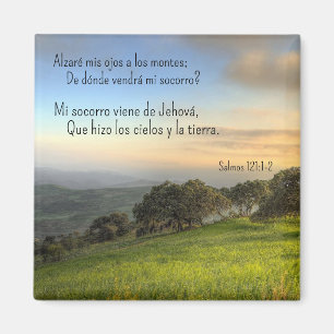 Salmo 121:1-2 * Iman * Alzare mis ojos Magneet