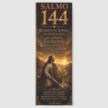 Salmo 144 Marque-page | Dieu est ma force