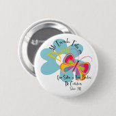 Salmo 7:10 ronde button 5,7 cm (Voorkant /achterkant)