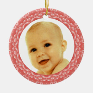 Salmon Deco Photo Lijst Ornament