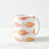 Salmon Fish Group Coffee Mok (Voorkant rechts)