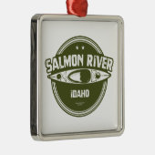 Salmon River Idaho Metalen Ornament (Rechts)
