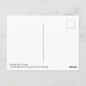 Salmon River in Idaho Briefkaart (Achterkant)