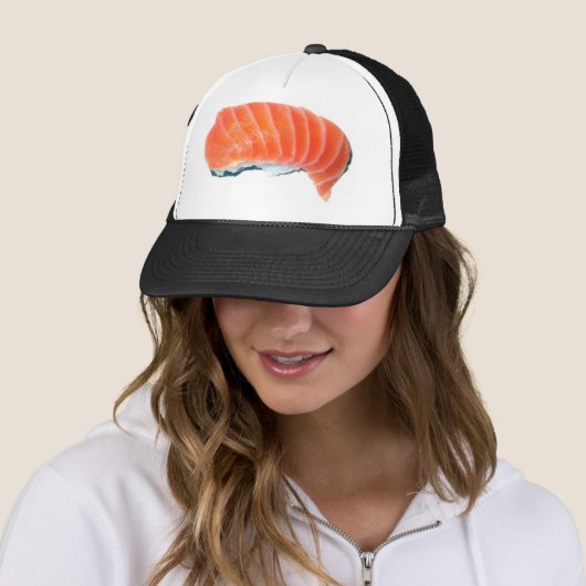 Salmon Sashimi Trucker Pet (In situ)