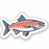 Salmon  sticker (Voorkant)