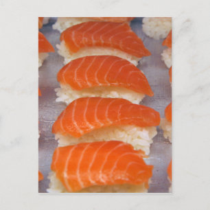 Salmon Sushi - Sashimi Briefkaart