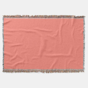 Salmon Throw Blanket Deken