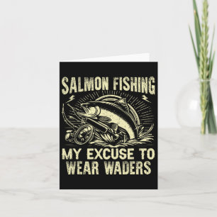 Salmon Vist mijn excuus om met zalmvissen te Draag Kaart