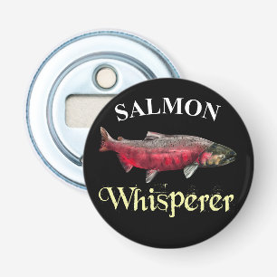 Salmon Whisperer Dark Button Flesopener
