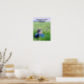 Salmos 27:14 poster (Keuken)