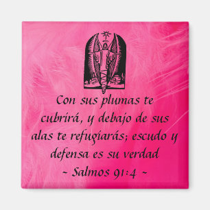 Salmos 91:4 aimant Espagnol