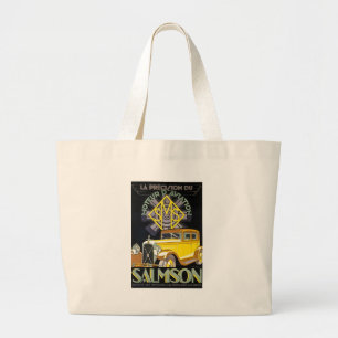 Salmson Autombiles - Moteur D' Aviation Grote Tote Bag