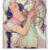 Salome, Alphonse Mucha Douchegordijn (Voorkant)