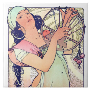 Salome, Alphonse Mucha Tegeltje