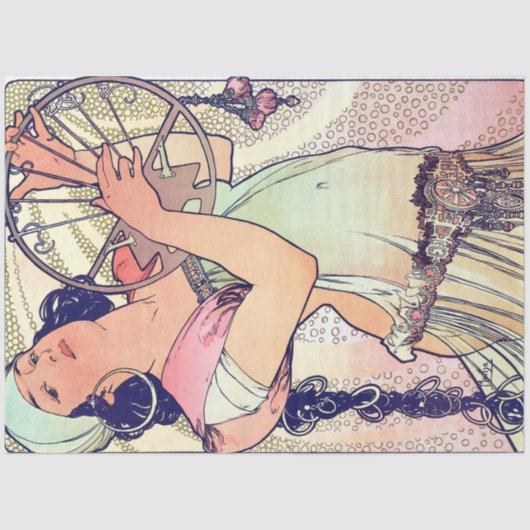 Salome, Alphonse Mucha Tissuepapier (Voorkant)
