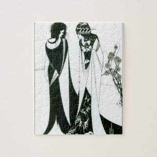Salome met haar moeder, Herodias, 1894 (litho) Legpuzzel