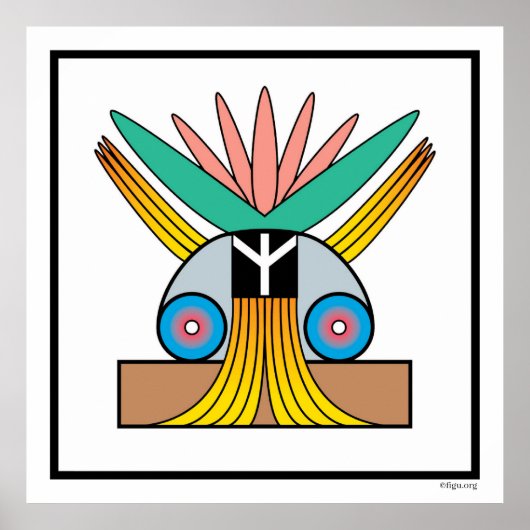 Salome Peace Symbol Poster (Voorkant)