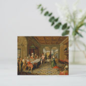 Salome presenteert het hoofd van de St. John de Briefkaart (Staand voorkant)