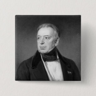 Salomon Mayer von Rothschild Vierkante Button 5,1 Cm