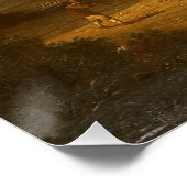 Salomon Rombouts - Boslandschap met bos... Perfect Poster (Hoek)