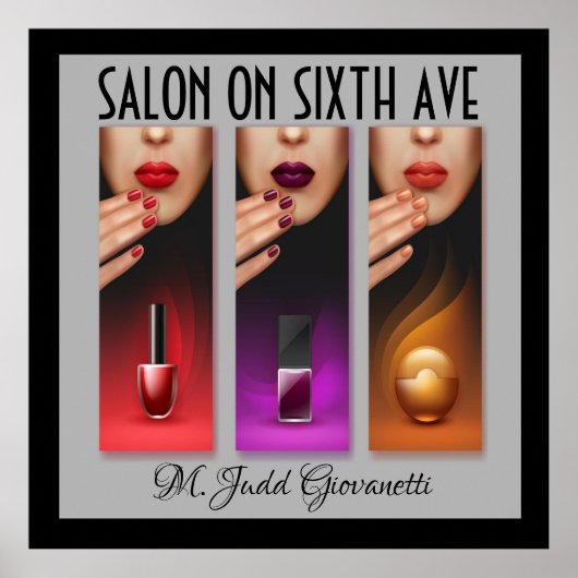 Salon Art Poster (Voorkant)