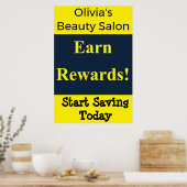 Salon Barbershop Affiches Obtenez des récompenses (Cuisine)