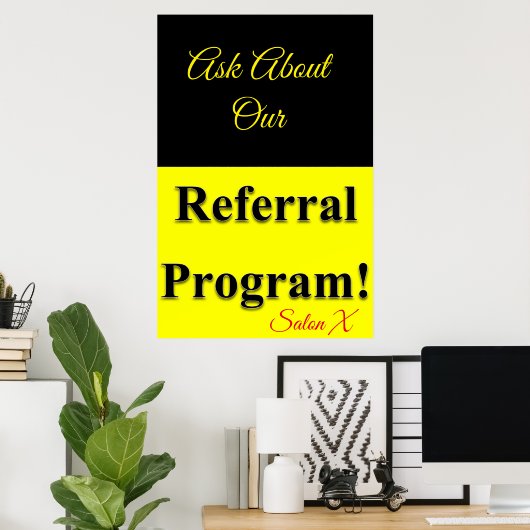 Salon Barbershop Affiches Programme de référence (Bureau à domicile)