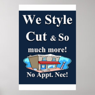 Salon Barbershop Posters
