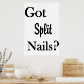 Salon Barbershop Posters Got Split Nails? (Cuisine)
