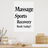 Salon Barbershop Posters Massage Sports  (Cuisine)