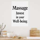 Salon Barbershop Posters Massage Well-being (Cuisine)
